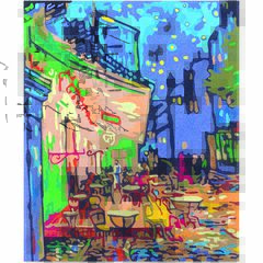 Pintar con Arenas Arenart Café