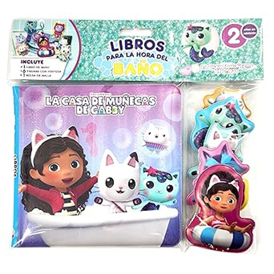 Libros para la Hora del Ba&ntilde;o. La Casa de Mu&ntilde;ecas de Gabby