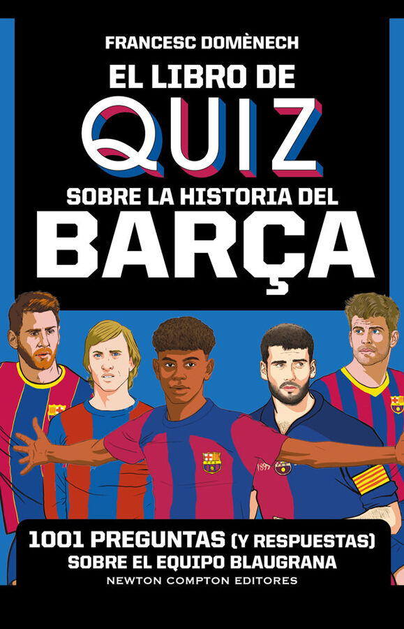 El libro de quiz sobre la historia del Bar&ccedil;a