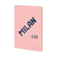 Llibreta grapada A4 48f ratlla Milan 1918 rosa