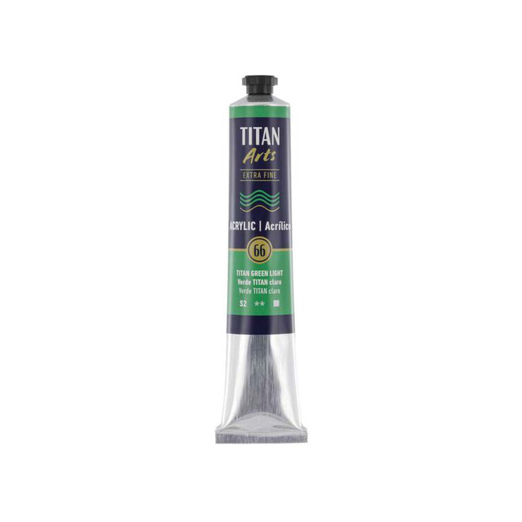 Pintura acr&iacute;lica Titan 60ml verde claro
