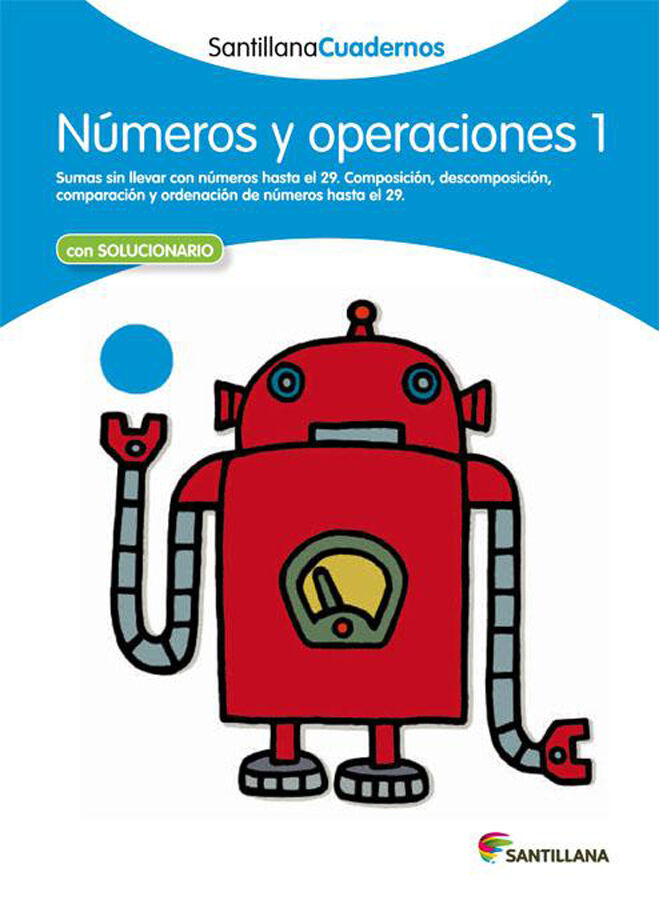 N&uacute;meros y Operaciones 01 Primaria Santillana