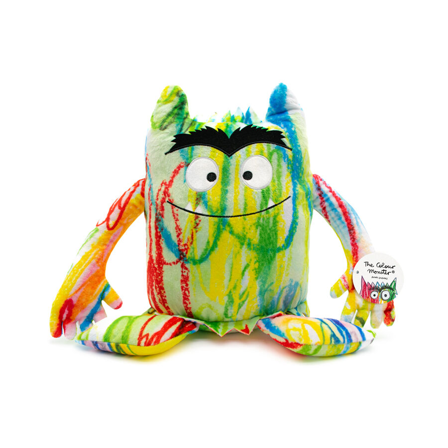 Peluche gigante El Monstruo de Colores (Multicolor)
