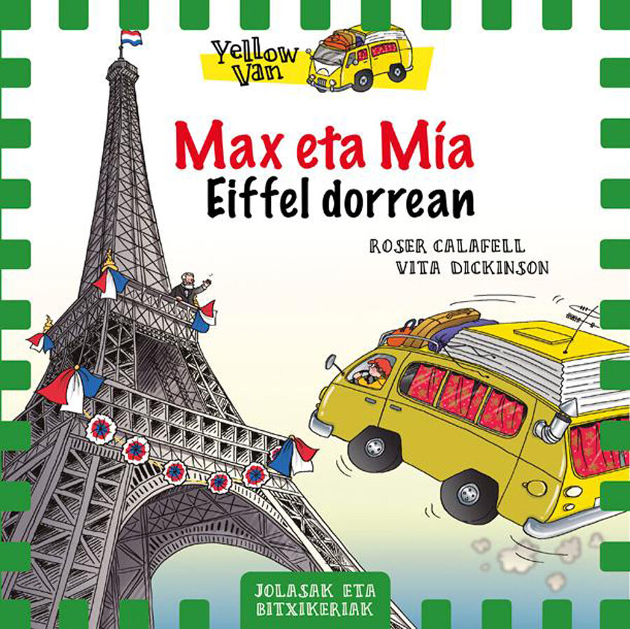 Yellow Van 13. Max eta Mia Eiffel dorrean