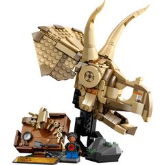 LEGO® Jurassic World Fósiles de Dinosaurio: Cráneo de Triceratops 76969