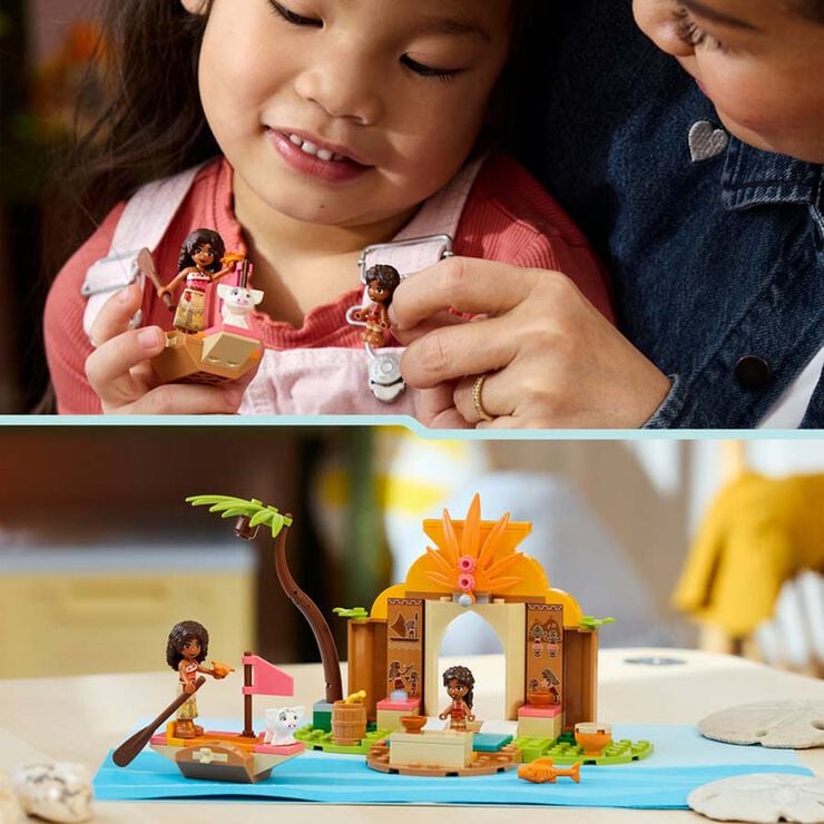 LEGO&reg; Disney Princess Casa de la Aldea y Barco 43282