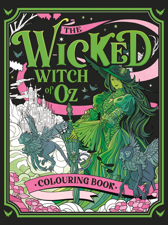 Wicked. Cuaderno para colorear