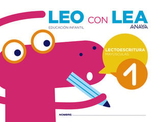 Leo con Lea 1. May&uacute;sculas.