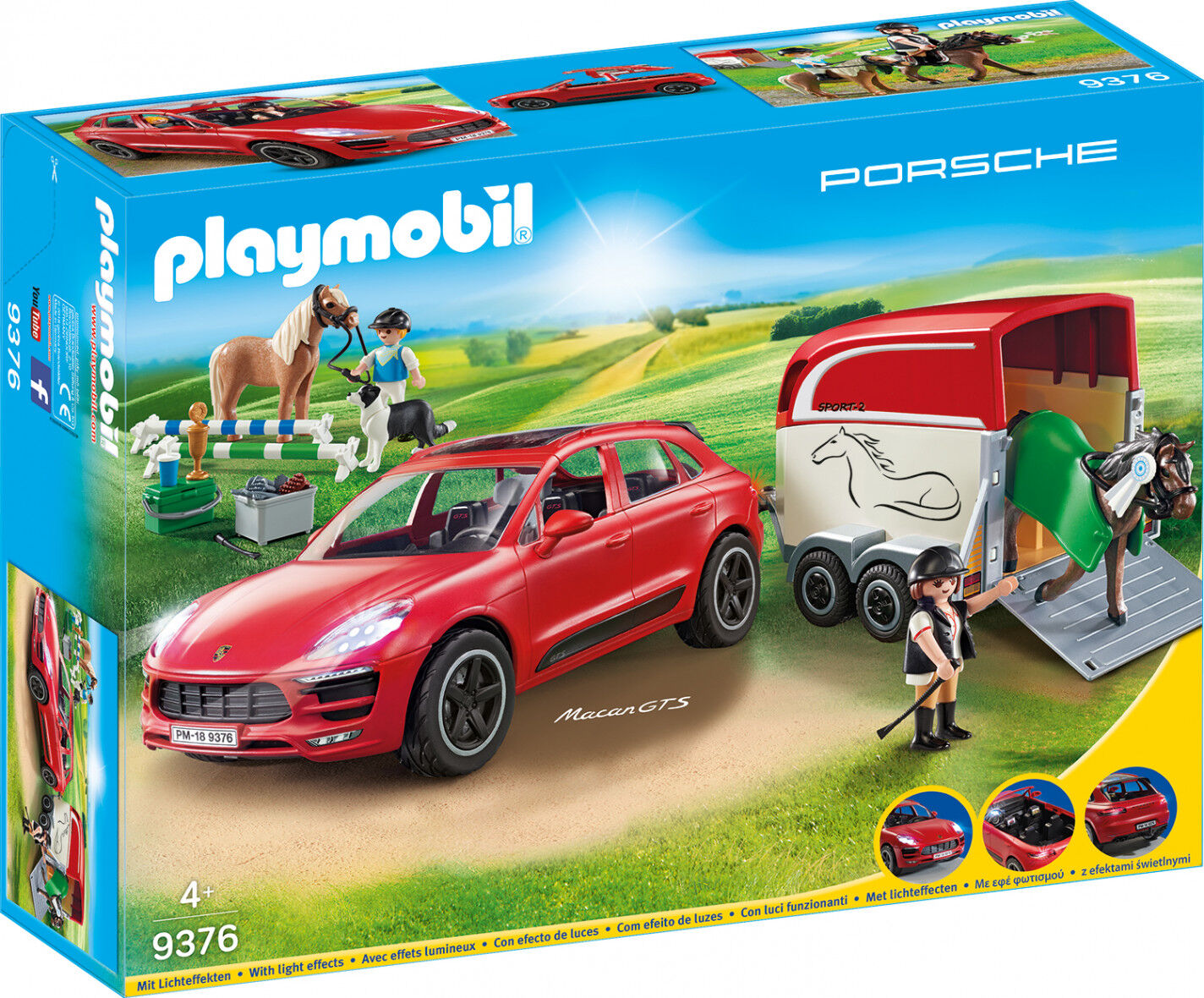 Veh&iacute;culo Playmobil Porsche Macan
