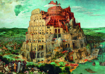 Puzle Torre de Babel de Bruegel 1500 peces