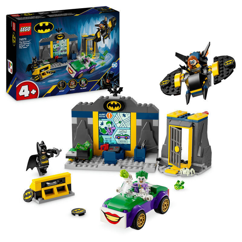 LEGO&reg; Super Herois Batcova amb Batman&trade;, Batgirl&trade; i The Joker&trade; 76272