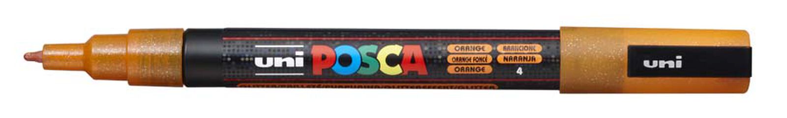 Marcador Posca PC-3M 0,9-1,3 mm. Purpurina 8 colores