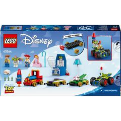 LEGO® Disney™ Tren de Celebración de Toy Story y Coche RC 43264