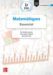 Matem&agrave;tiques 1r ESO. Essencial
