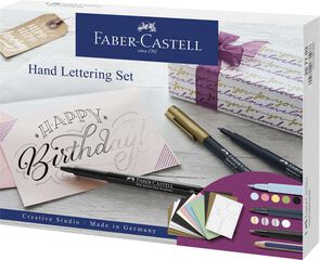 Lettering Faber Castell Kit 12 piezas