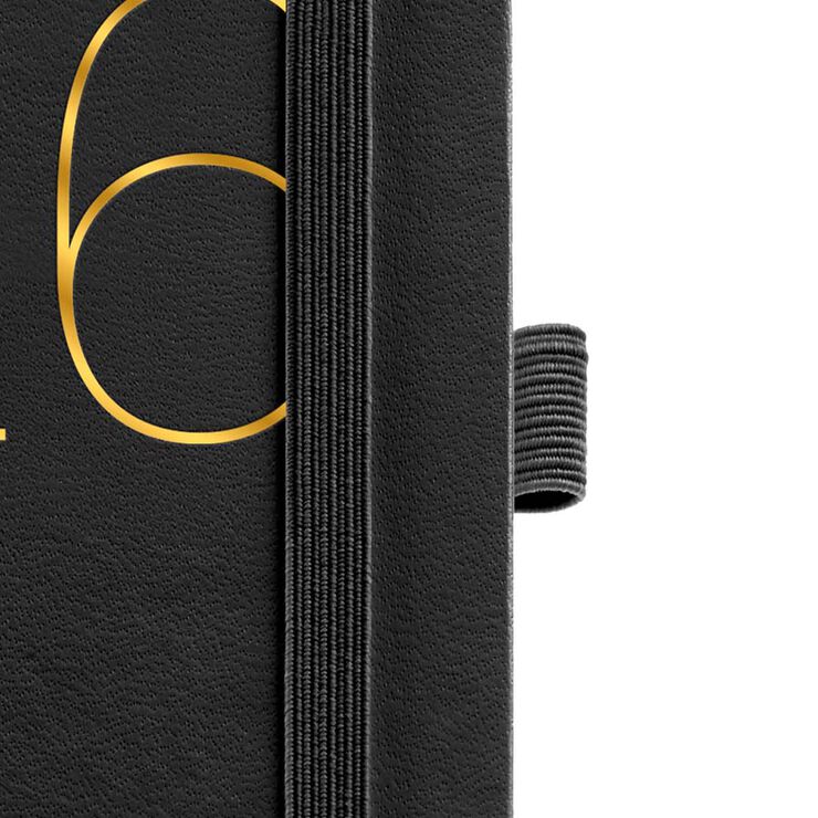 Agenda Miquelrius Passport 9x14 setm/vista català 2026 Chester negre