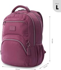 Motxilla Totto Tracer burgundy