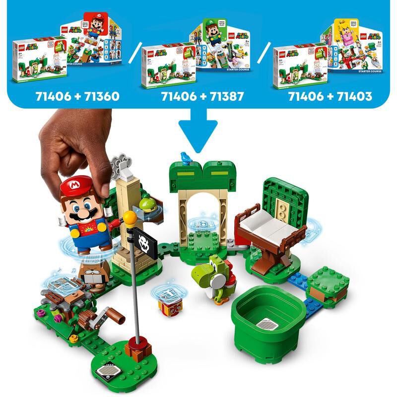 Set de expansión casa new arrivals de mario y yoshi