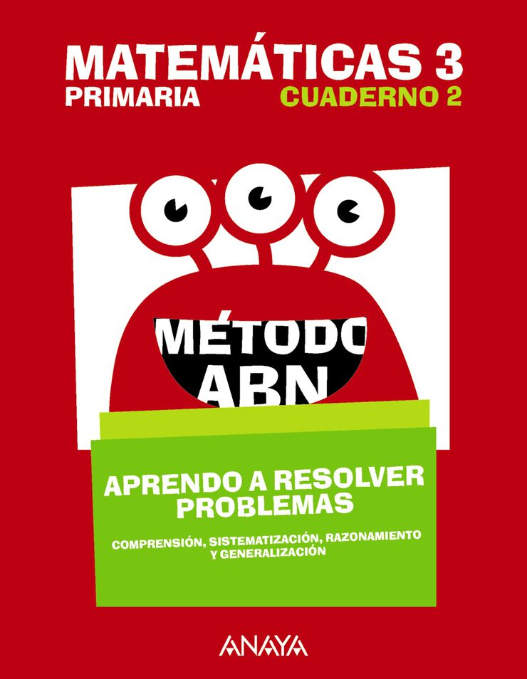 Matemáticas 3. Método Abn. Aprendo a Resolver Problemas 2.