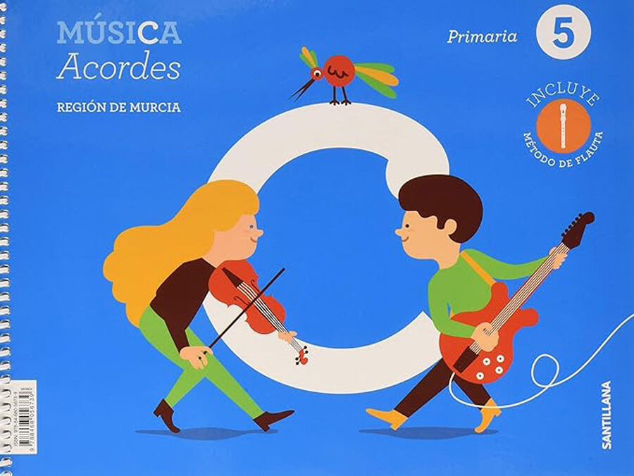 SANRM 5&ordm; Primaria M&uacute;sica acordes