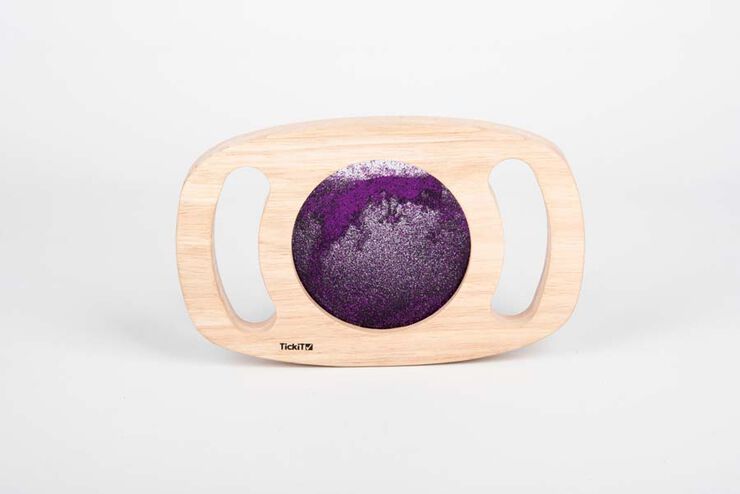 Panell d'observació Glitter TickIT Violeta