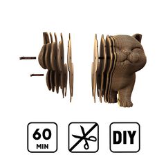 Puzle 3D Cartonic Kitten