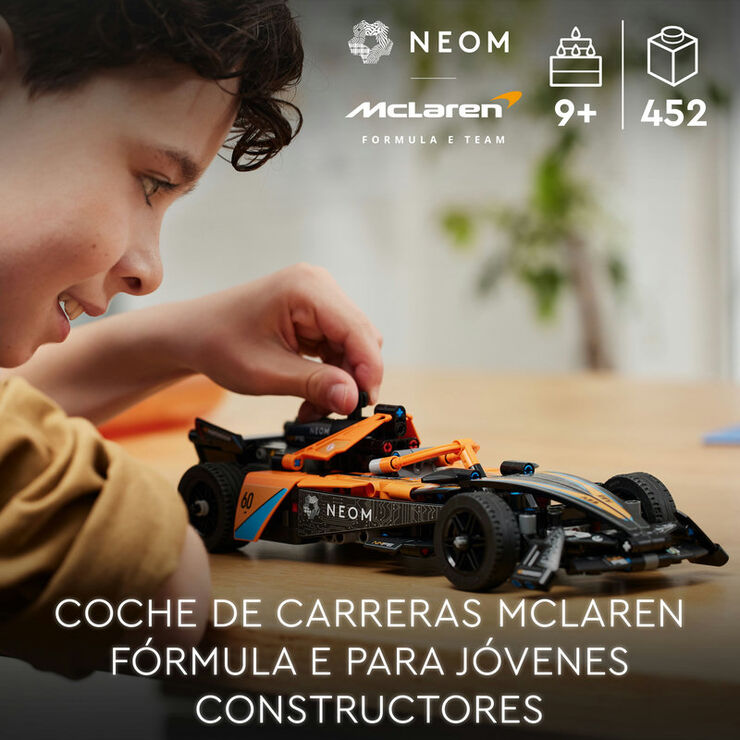 LEGO® Technic NEOM McLaren Formula E Race Car 42169