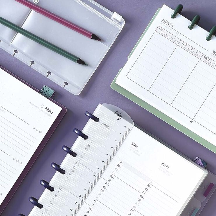 Planificador Ingeniox + check list verd menta