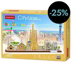 Puzle 3D Barcelona 186 piezas