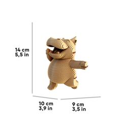Puzzle 3D Cartonic Hippo