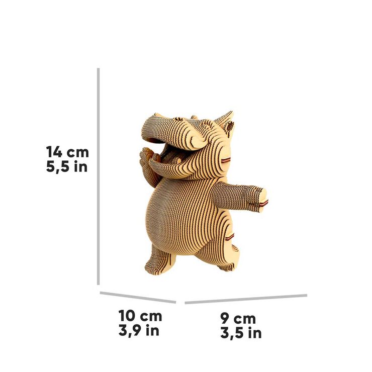 Puzzle 3D Cartonic Hippo