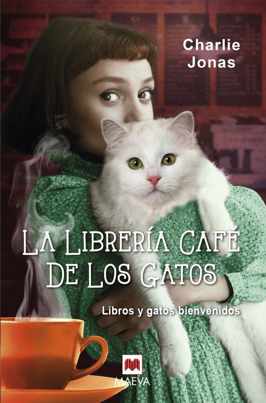 La librer&iacute;a caf&eacute; de los gatos