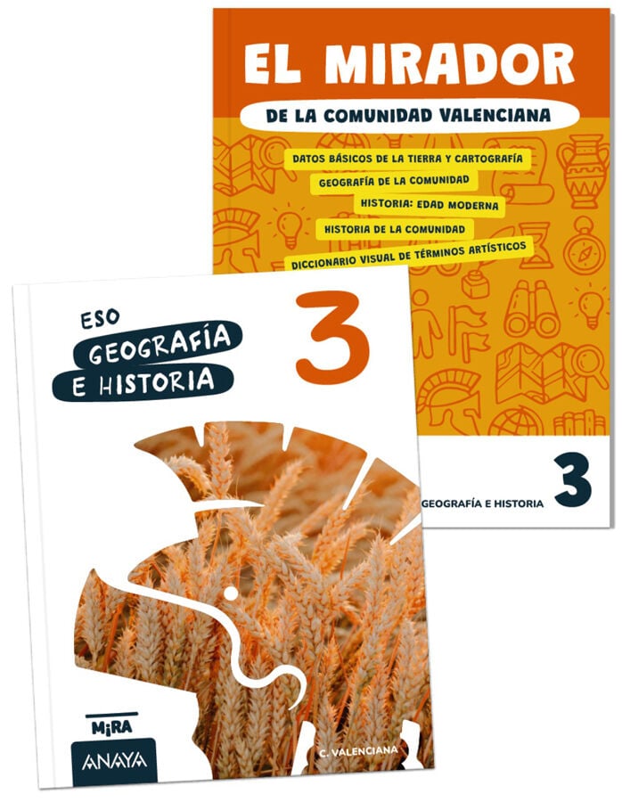 Geograf&iacute;a e Historia 3 + El mirador de la Comunidad Valenciana