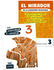 Geograf&iacute;a e Historia 3 + El mirador de la Comunidad Valenciana