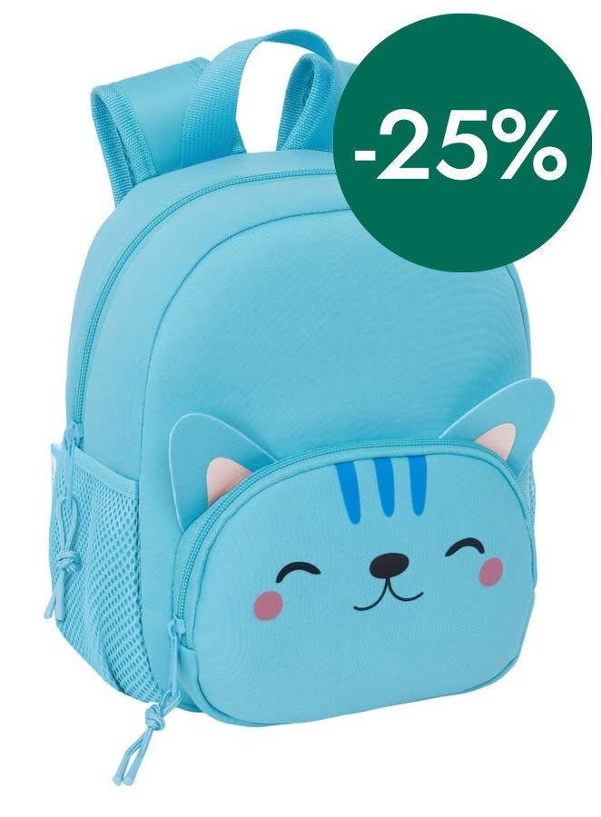 Mochila infantil neopreno Gato