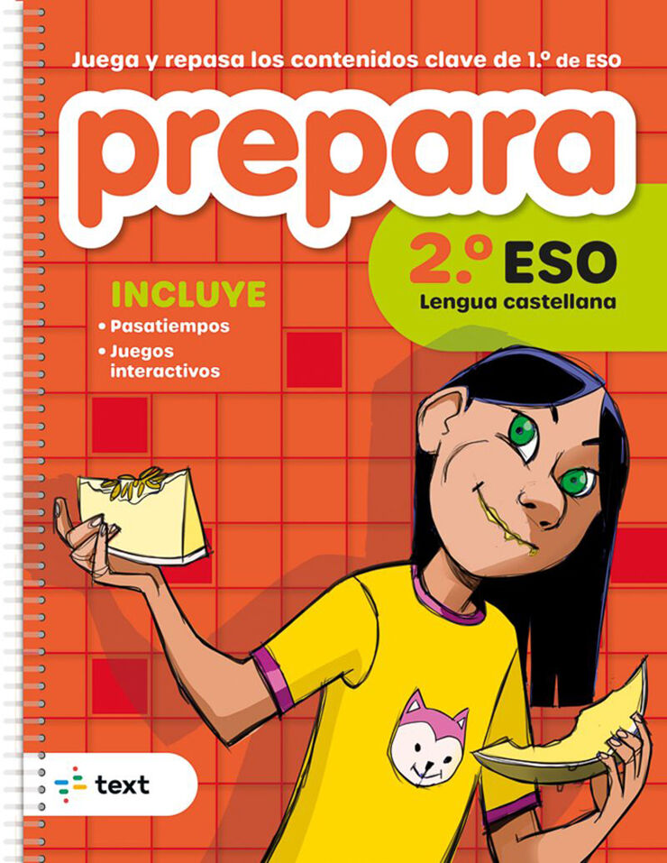 Prepara 2º ESO Lengua castellana - Cuaderno de verano