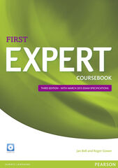 EXPERT FIRST THIRD EDITION COURSEBOOK+MYLAB+CD Pearson 9781447962007