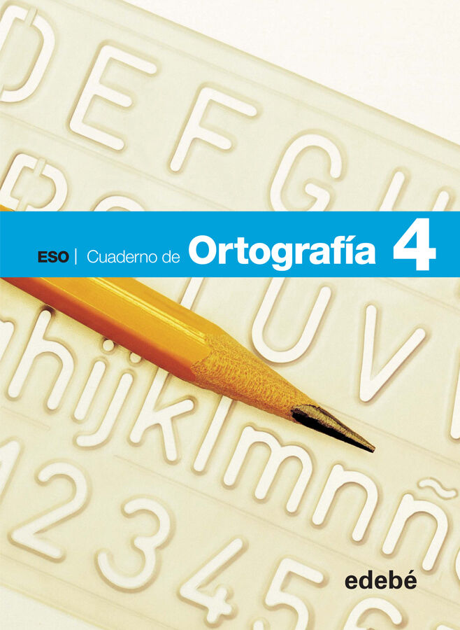 Cuaderno de ortograf&iacute;a 4&ordm; ESO