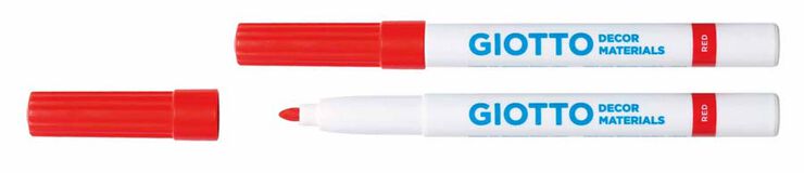 Estuche de rotuladores Giotto Decor Materiales, 12 colores
