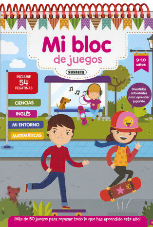Mi bloc de juegos 9-10 a&ntilde;os