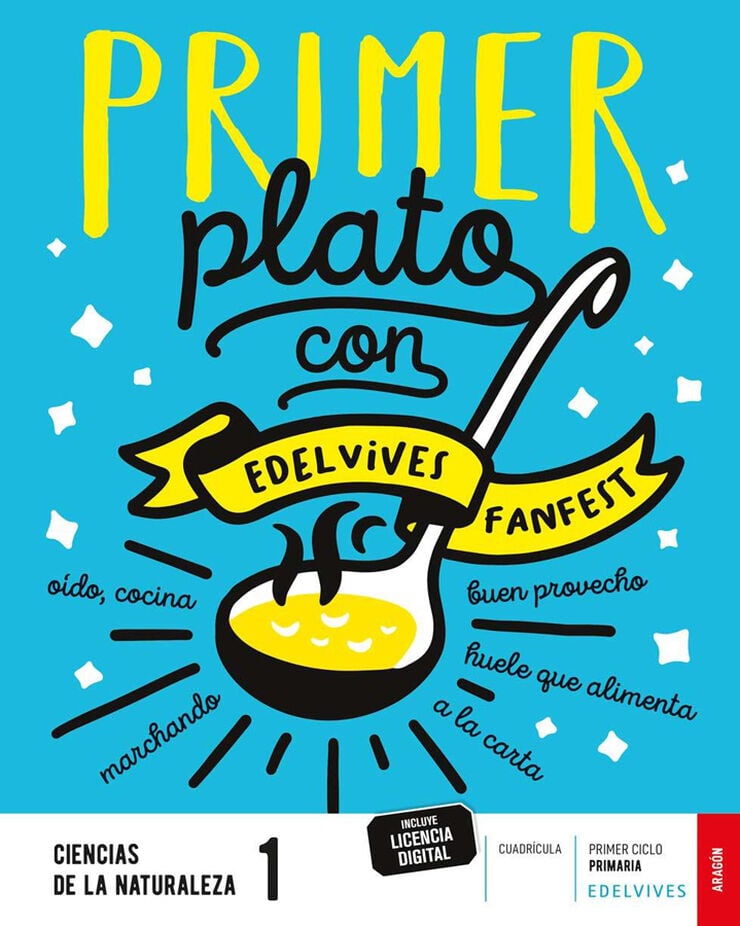 Ciencias de la Naturaleza 1.&ordm; Primaria. Cuadr&iacute;cula.&nbsp;Arag&oacute;n