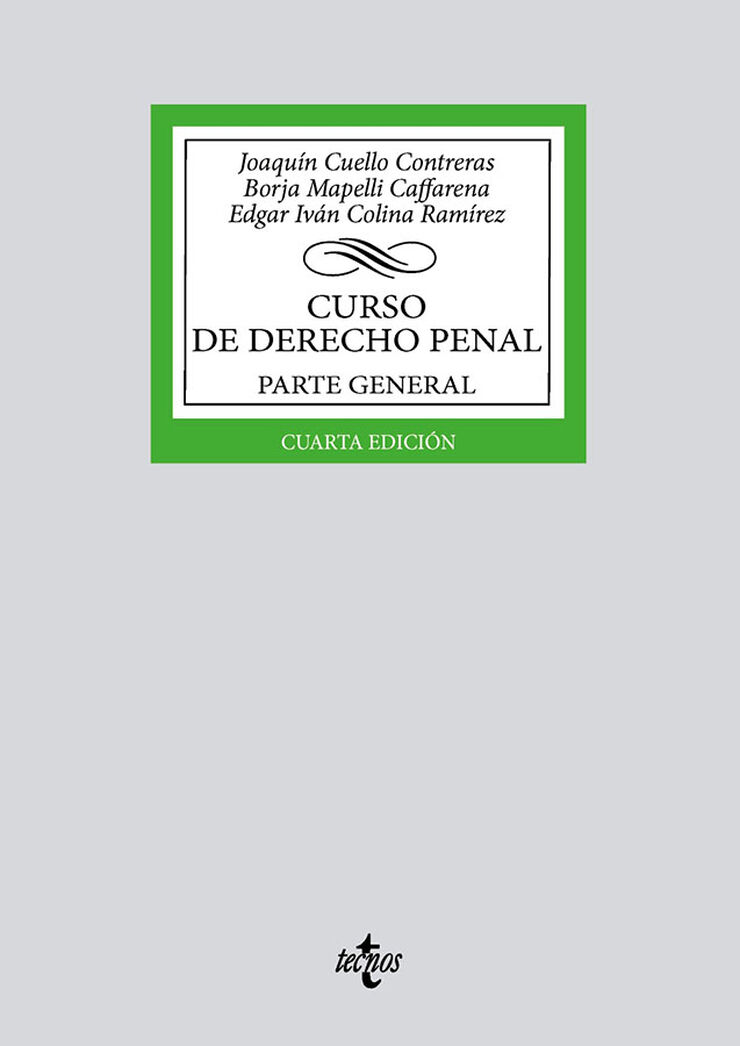 Curso de Derecho penal