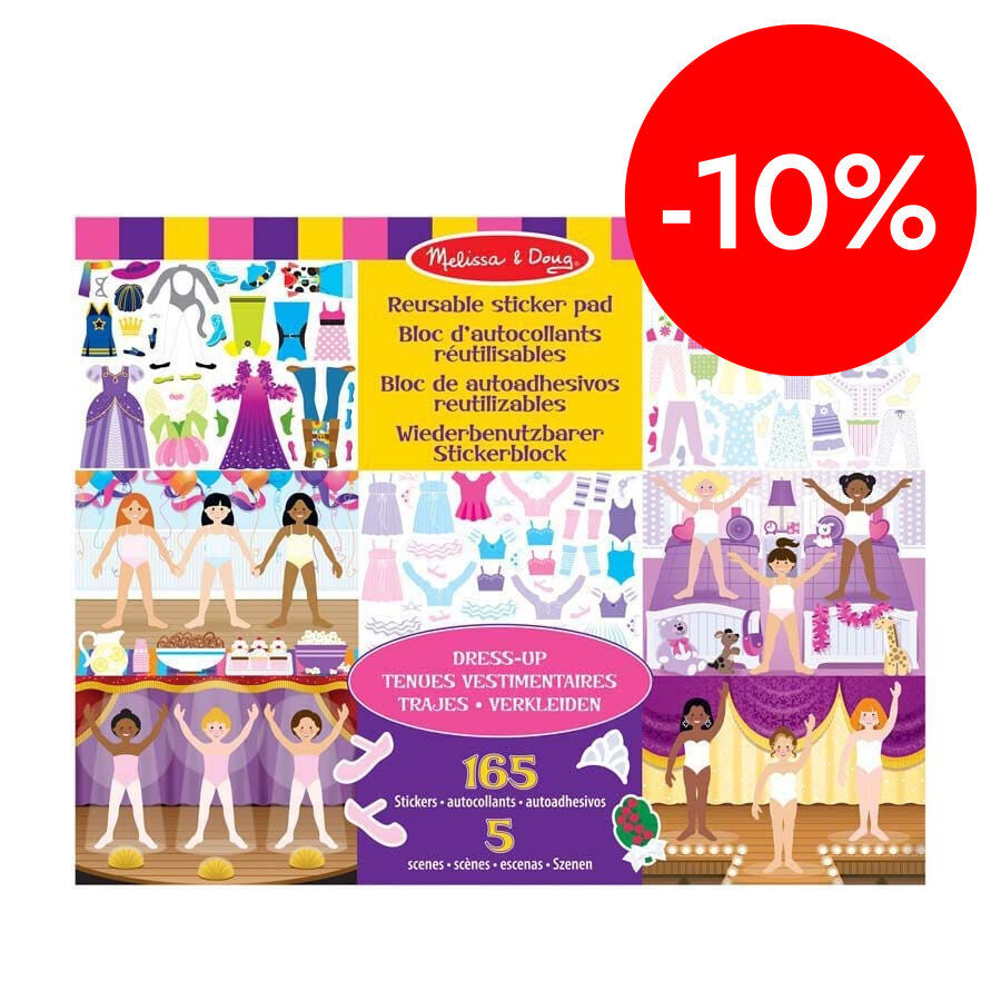 Melissa & Doug Libro de Pegatinas - Ropa