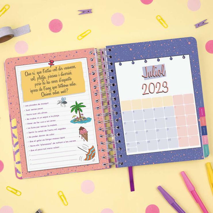 Agenda Talkual 1/4 1DP 23 Volar Cat