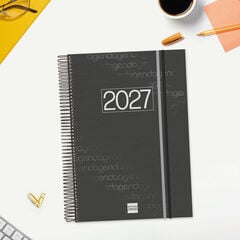Agenda Finocam Year Dia P&agrave;gina 2027 Castell&agrave; Negre