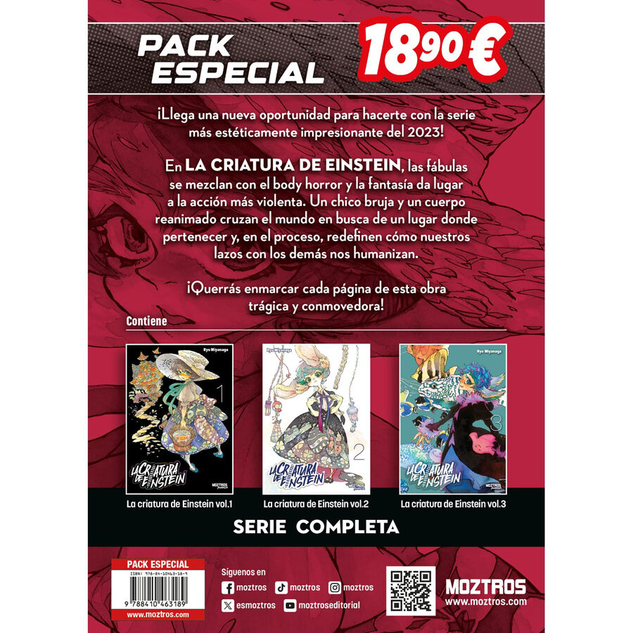La criatura de Einstein Pack Especial