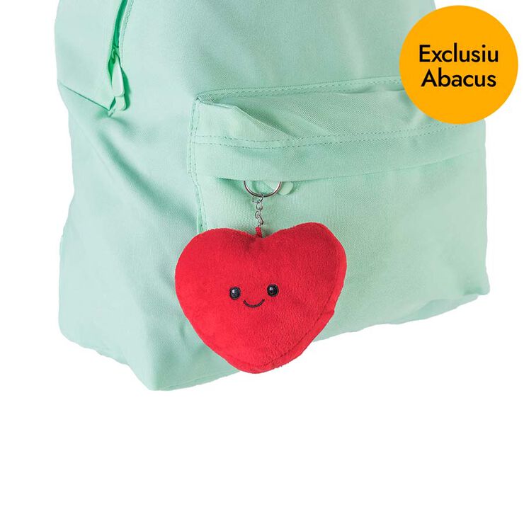 Peluche llavero Corazón 10 cm - Exclusivo Abacus