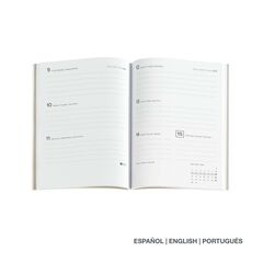 Agenda Miquelrius Journal 12x16 sem/vista mult 2026 Luxor rojo