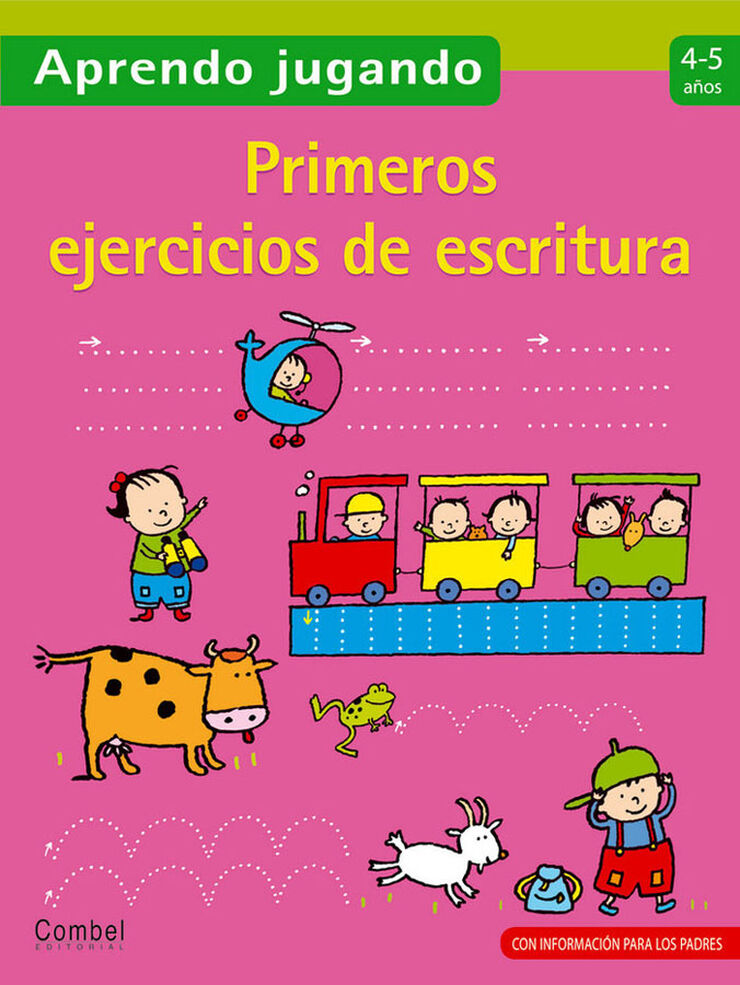 Primeros ejercicios de escritura 4-5 años