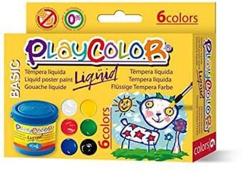 Pintura Liqüid Playcolor 40ml 6 colores